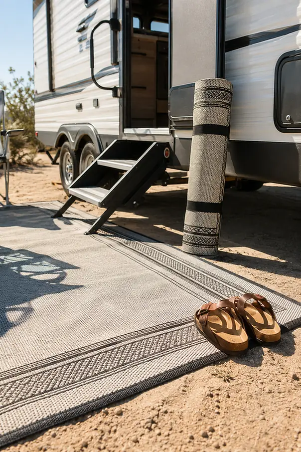 Roll-Up Sand-Free Outdoor Rug