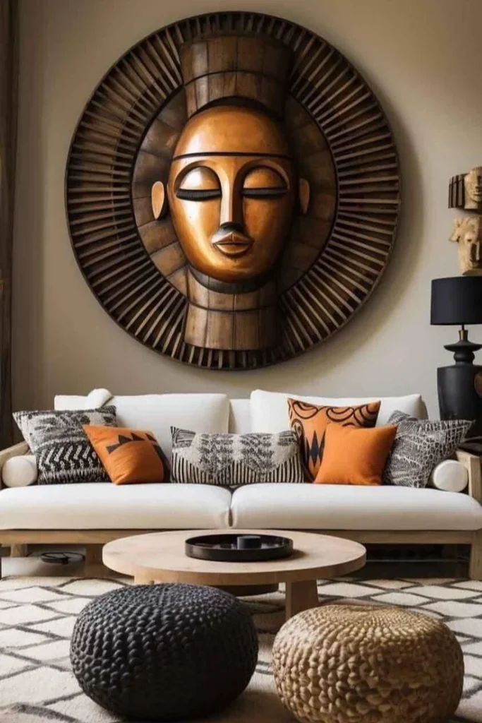 Round Mask Becomes Solo Statement