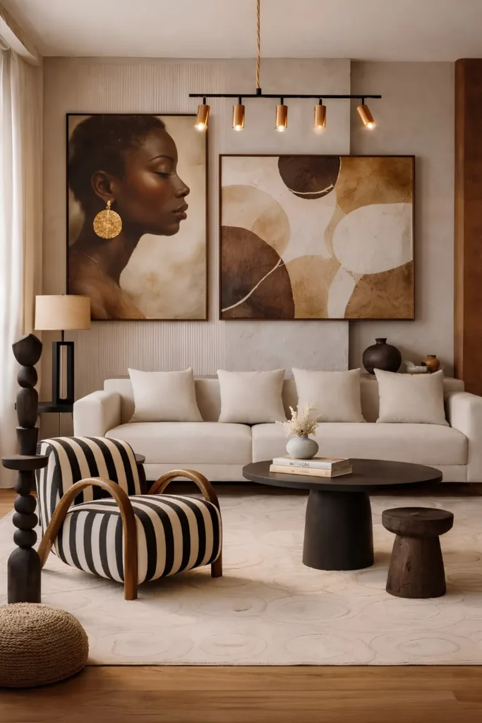Sculptural Silhouettes Against Soft Neutrals