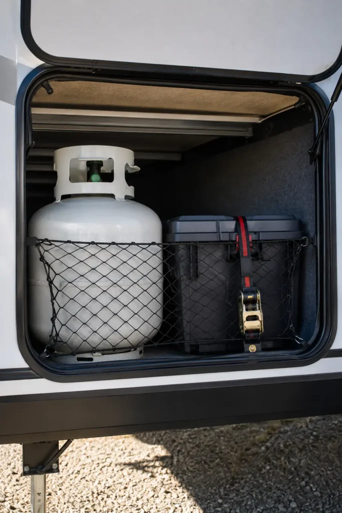 Secure Heavy or Loose Items With Cargo Netting or Straps