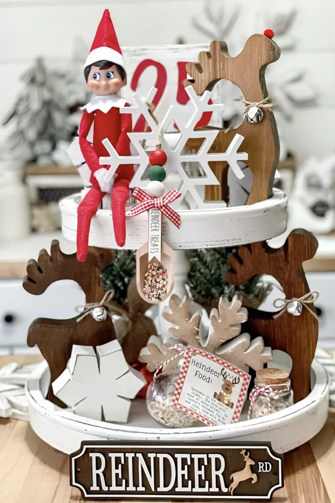 Set A Reindeer Scene