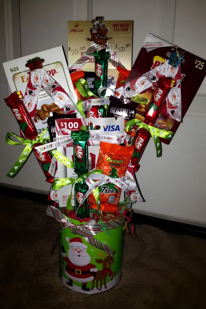 Skewered Candy Card Bouquet