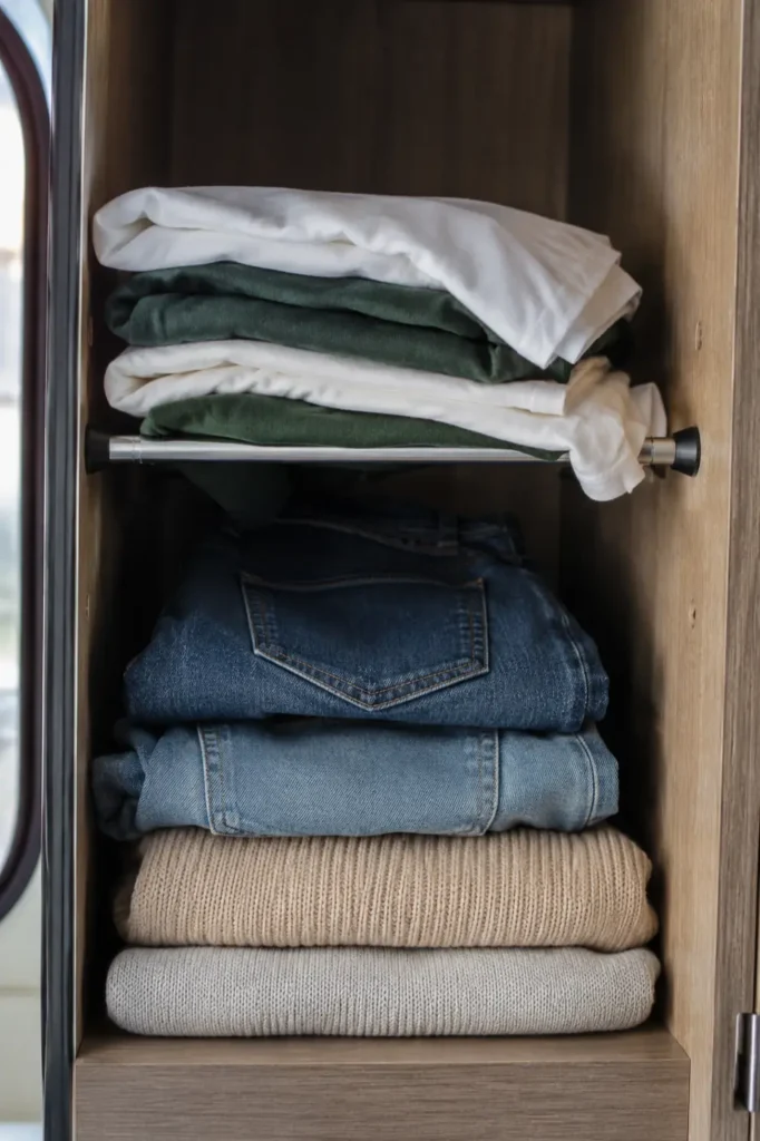 Split A Shelf With A Tension Bar