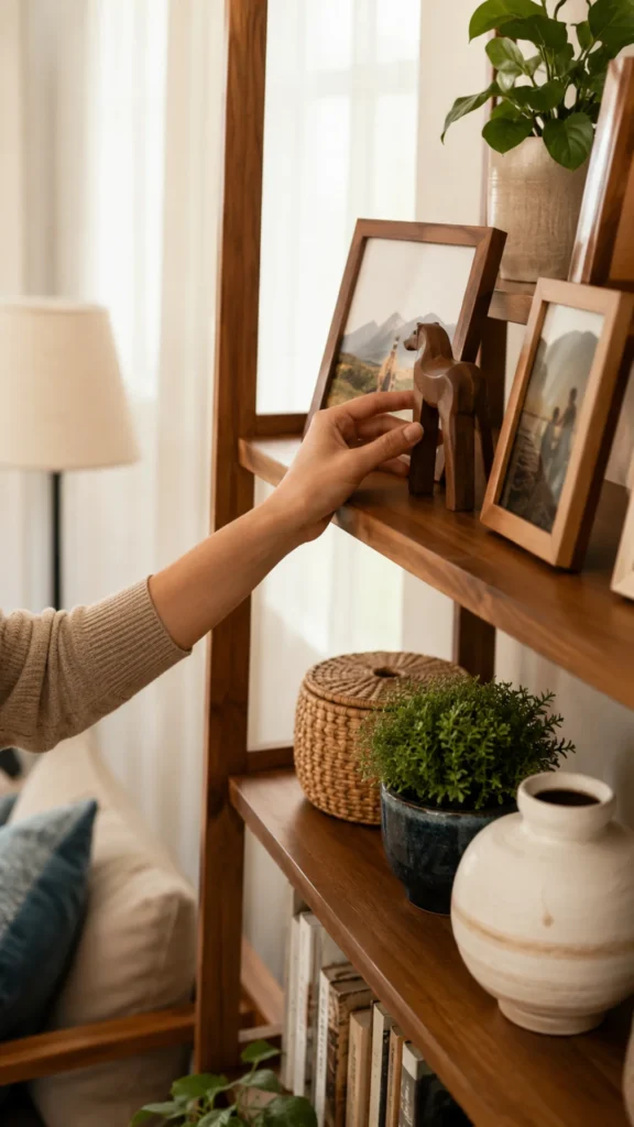 Style Your Shelves With Meaningful Objects