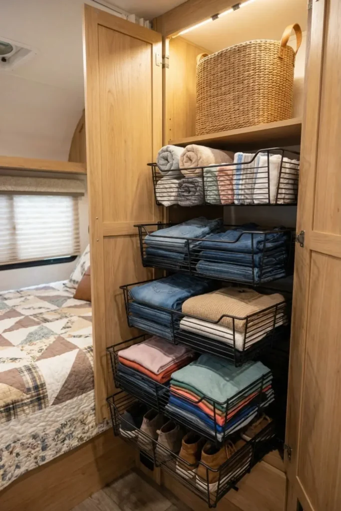 Swap Shelves For Pull-Out Baskets