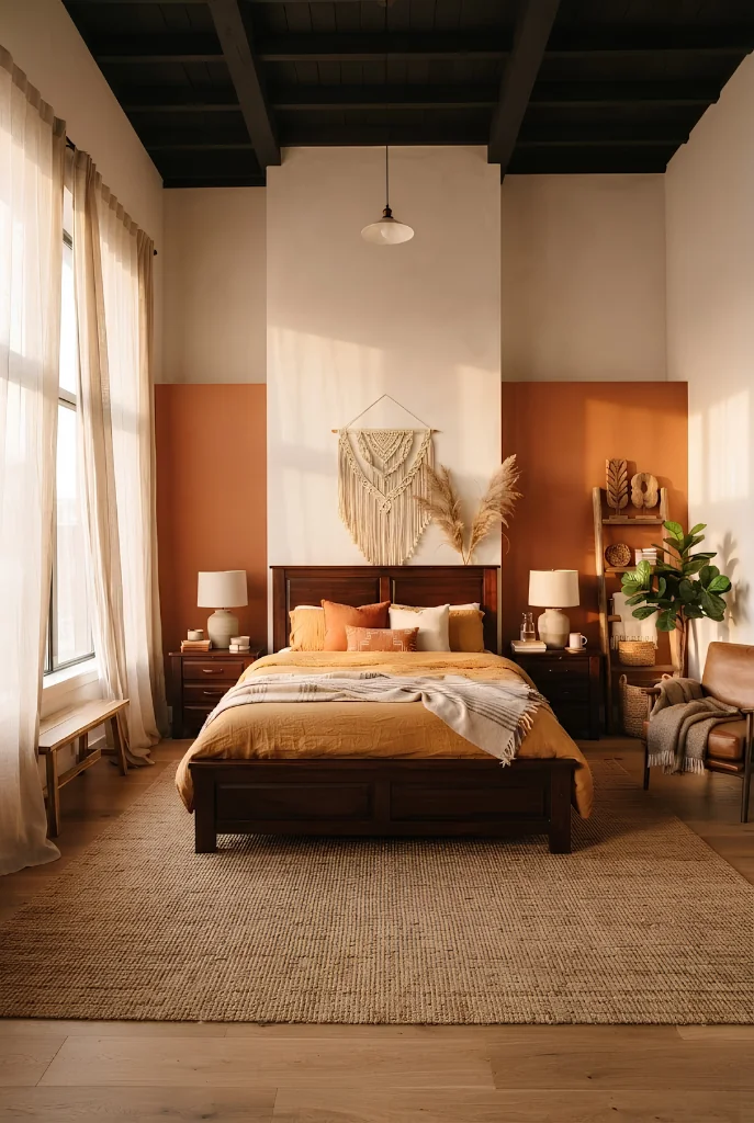 Terracotta Clay and Ochre Warmth