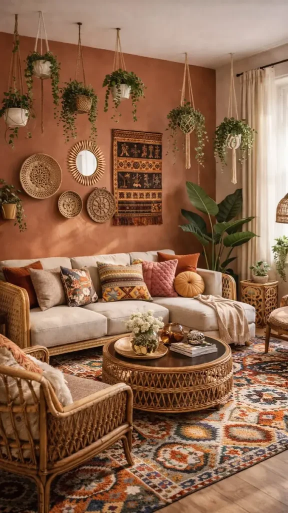 Terracotta Wall Plant Curtain