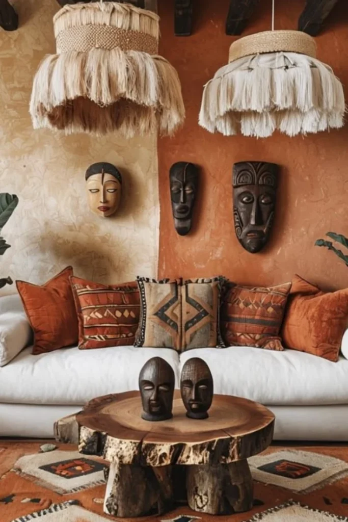Two-Tone Wall Splits the Display