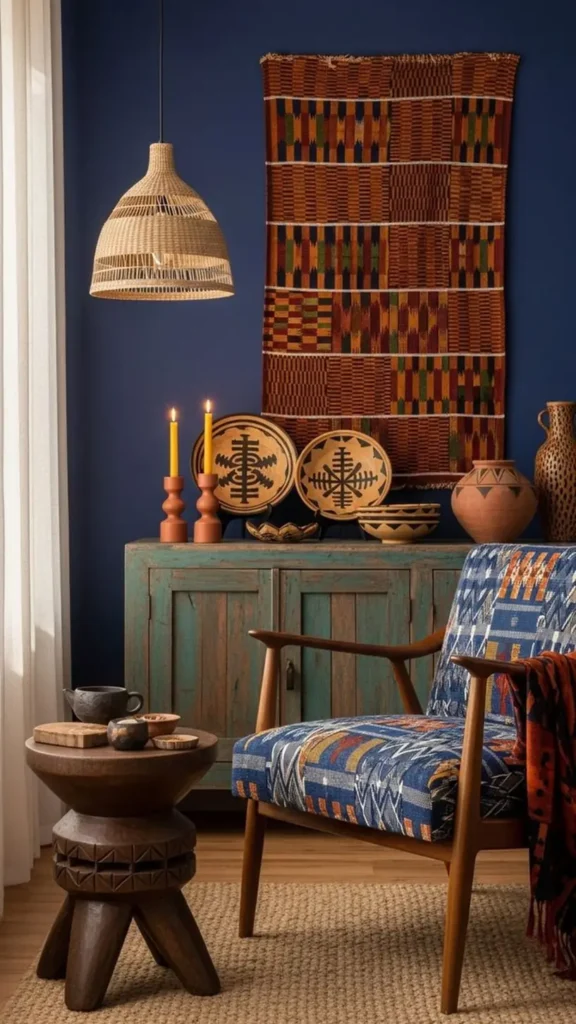 Upholster A Chair In Kente