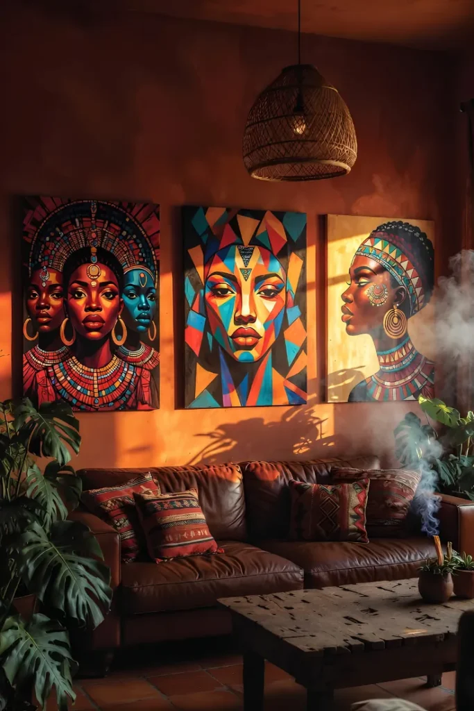 Vivid Portrait Trio in Jewel Tones