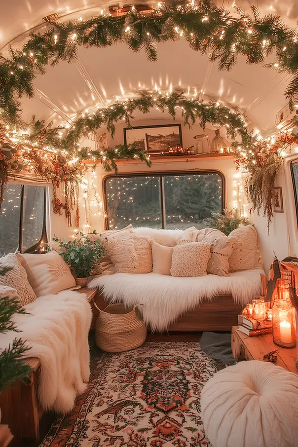 Weave String Lights Into Garland