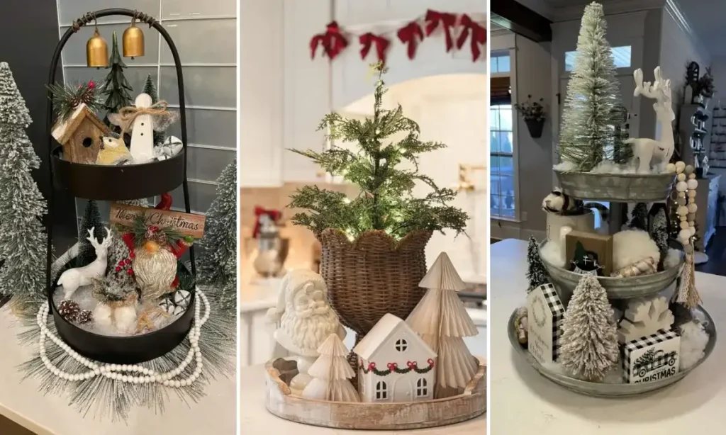 Winter Tray Decor Ideas